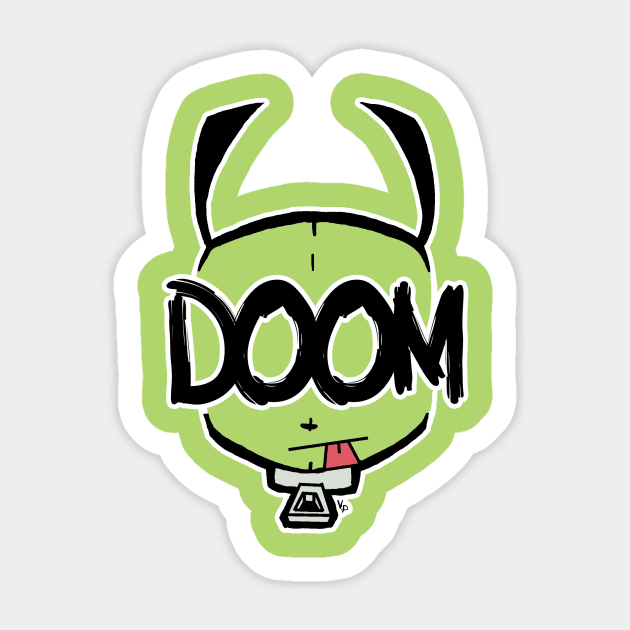 DOOM Sticker by V